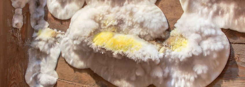 Witte harige schimmel op muren en plafonds: oorzaak en oplossing